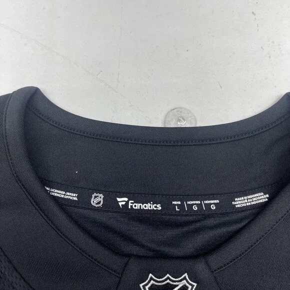 Boston Bruins Hockey Jersey Mens Large Black NHL Hockey Fanatics Pastrnak 88 - Picture 5 of 9